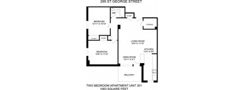 Two Bed One Bath - 295 St. George Street