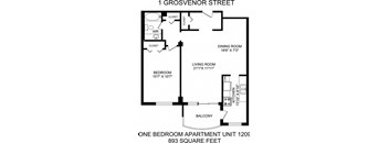 One Bed One Bath - 1 Grosvenor