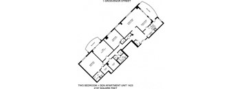 Two Bed Two Bath with Den - 1 Grosvenor