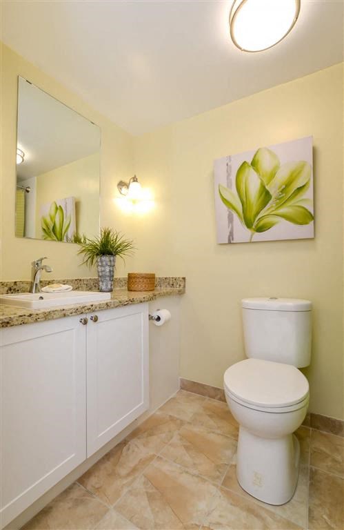 a bathroom with a toilet and a sink and a mirror