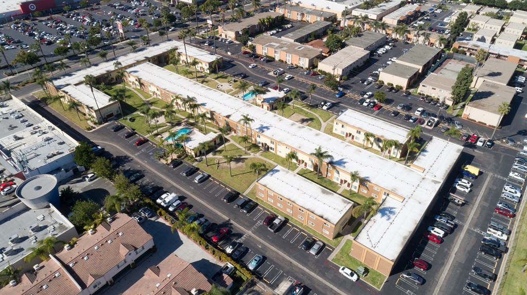 Building Drone Image at Costa Fina Apartments, Chula Vista, California, 91911