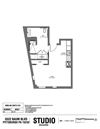 Studio, 1 Bathroom