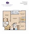 2 Bedrooms, 2 Bathroom