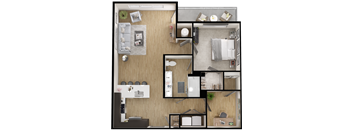 A series of images showing different rooms of a house.