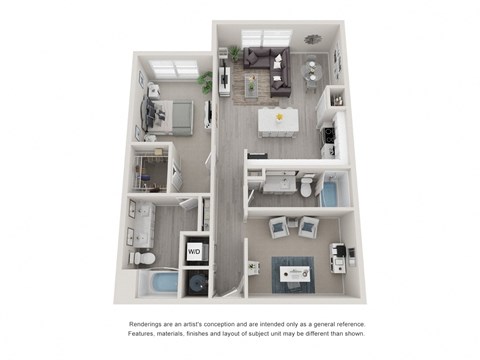 A9 One Bedroom With A Den