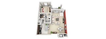 Solaire Coconut Creek A6 Floor Plans