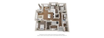 bedroom floor plan an open concept layout with a lot of natural light