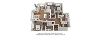 bedroom floor plan an open concept layout with a large bedroom