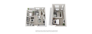 1217 1 Bedroom Loft A6L