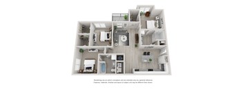 1451 SF 3 Bedrooms C3