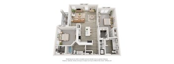 a floor plan of a 1 bedroom192 sq ft house