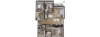 A series of images showing different rooms of a house.