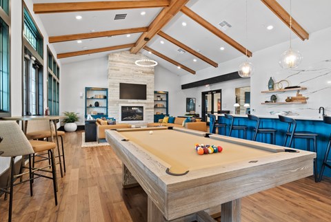 the preserve at ballantyne commons pool room