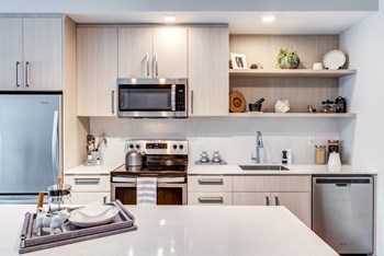 Velo Forest Hills Modern Kitchens with Open Shelving - Photo Gallery 2