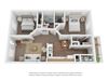 2 Bed 2 Bath