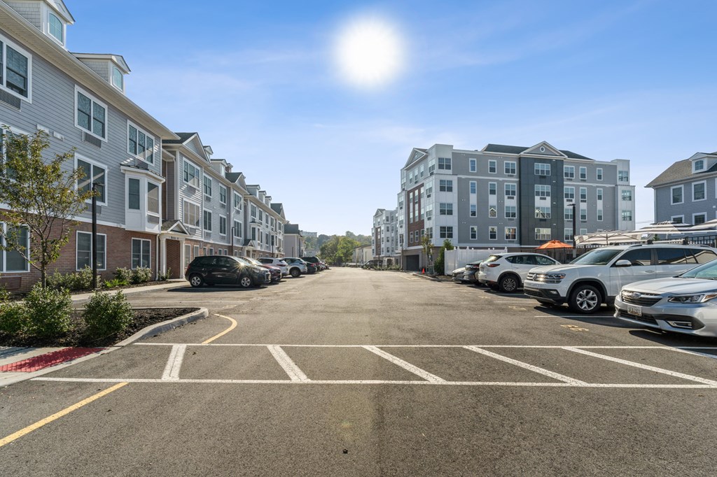 Off Street Parking at Solo at North Bergen, New Jersey