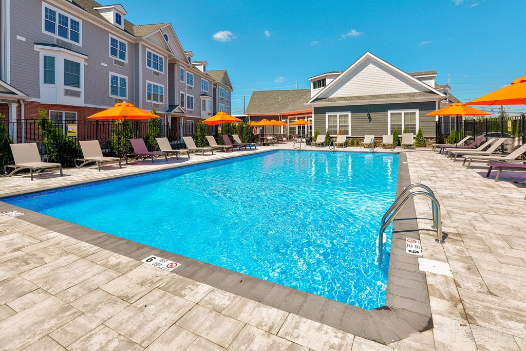 Pool View at Solo at North Bergen, New Jersey