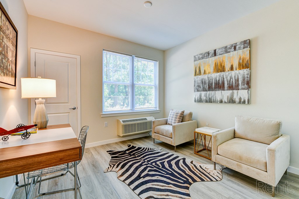 Modern Living Room at Solo at North Bergen, North Bergen