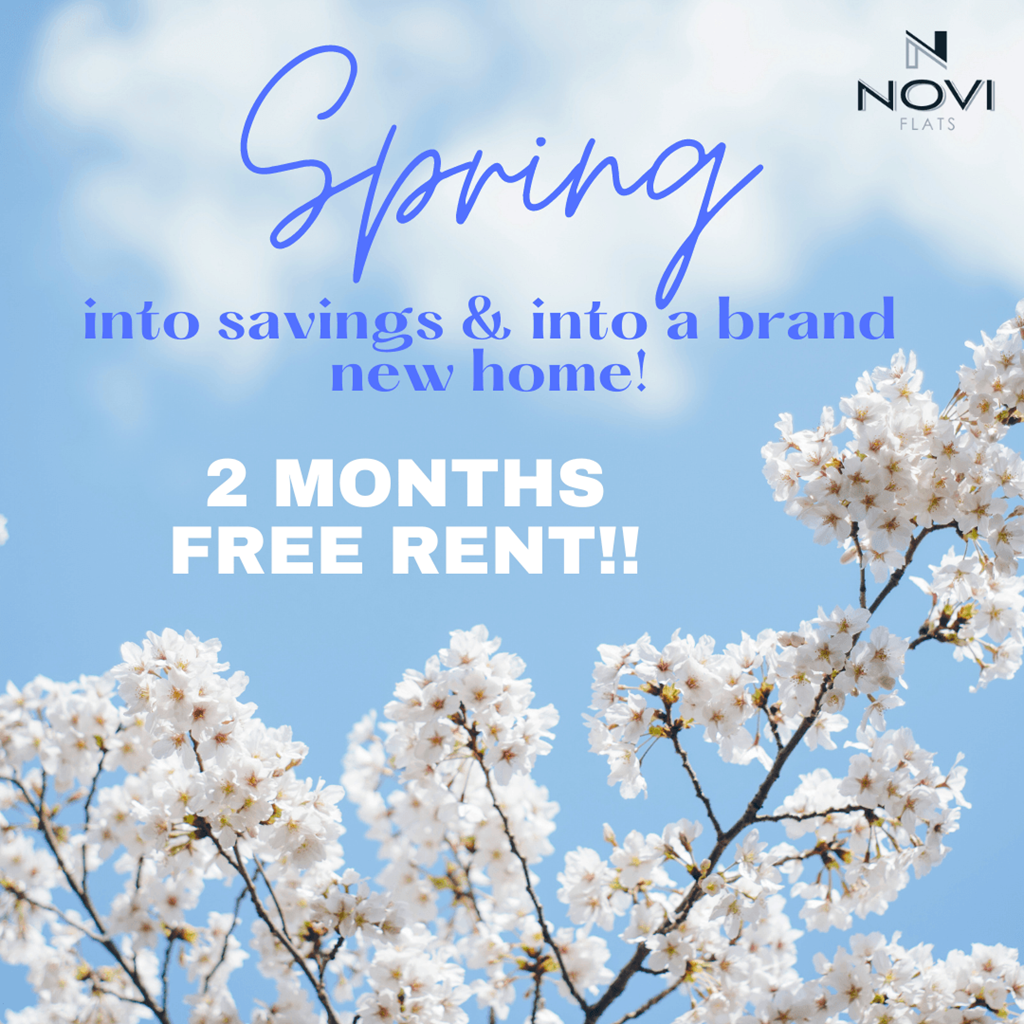 2 months free rent at Novi Flats, Concord, NC, 28025