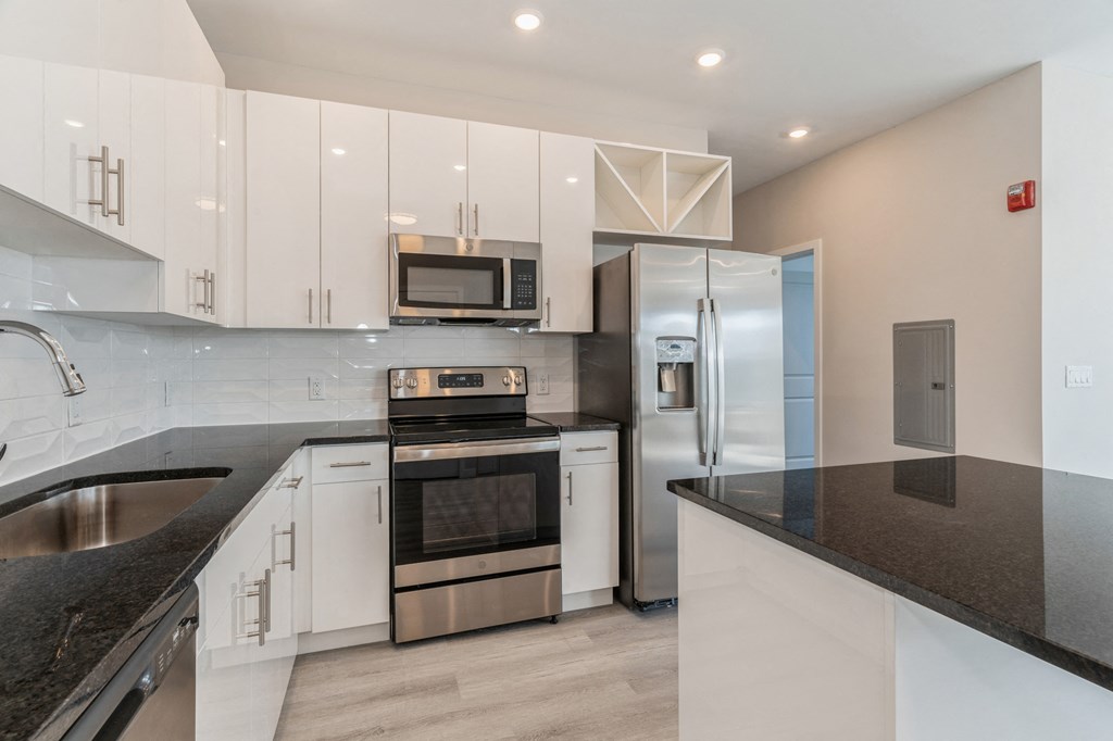 Fully Furnished Kitchen at Solo at North Bergen, North Bergen, New Jersey