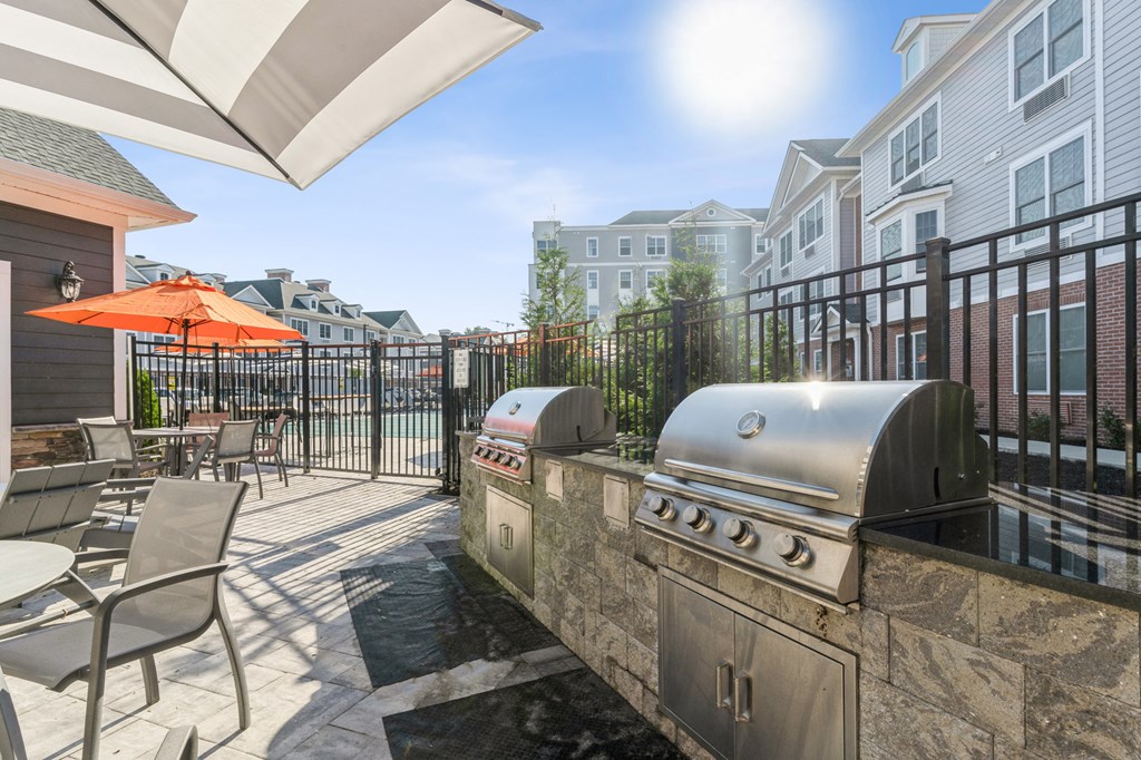 Grill Stations at Solo at North Bergen, New Jersey, 07047