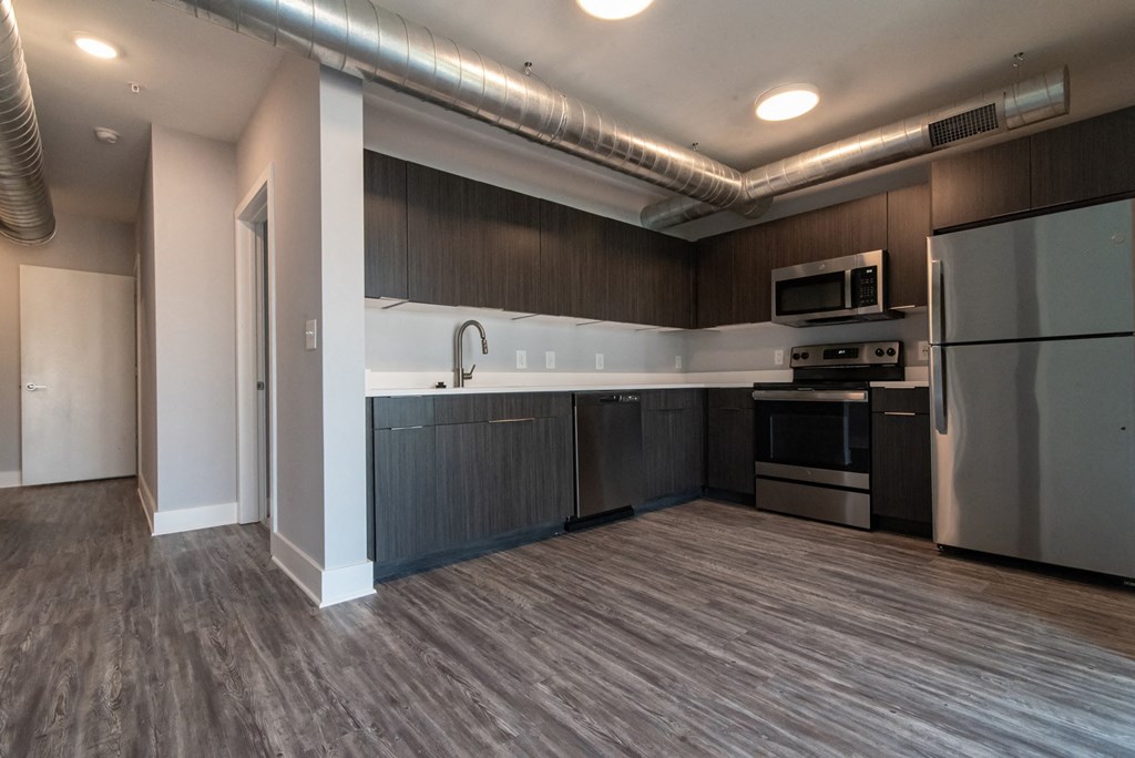 Furnished Kitchen at Novi Flats, North Carolina, 28025