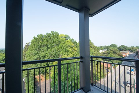 Balcony at Novi Flats, North Carolina, 28025