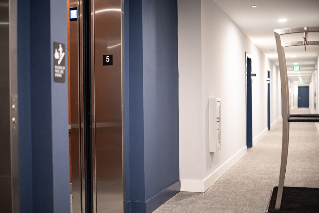 Elevator Access at Novi Flats, Concord