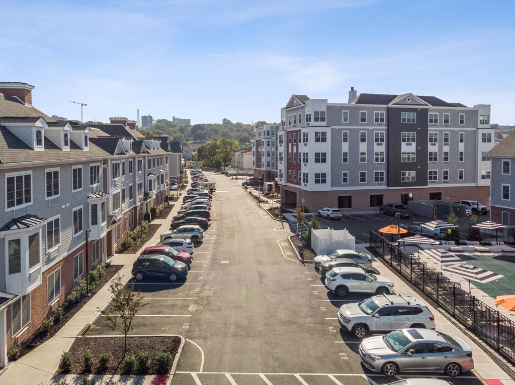 Exterior Street Parking at Solo at North Bergen, North Bergen, NJ