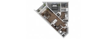 A2 Floor Plan at Novi Rise, Concord, NC 28205