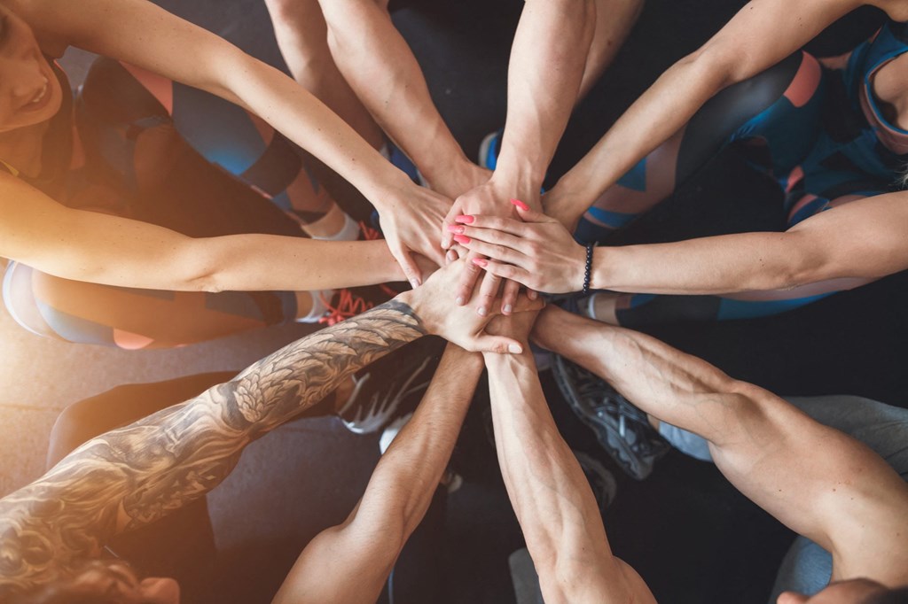 Hands at Stadium Lofts, North Carolina