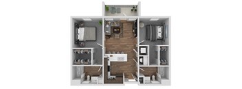 B4 Floor Plan at Novi Rise, Concord