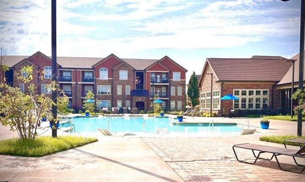 Pool And Sundecks at Overall Creek, Murfreesboro