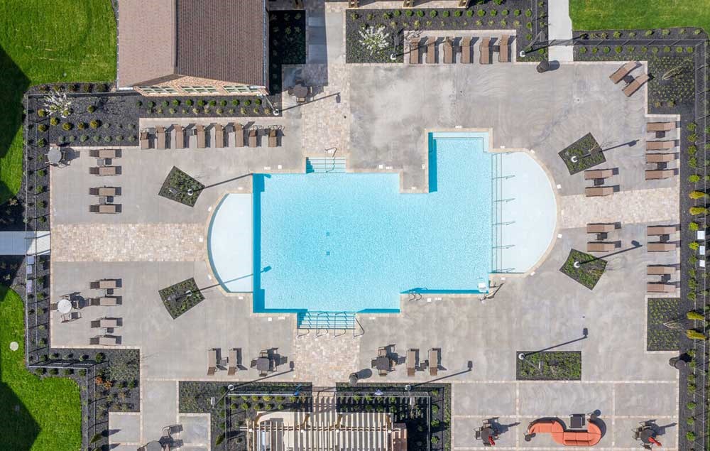 Pool above at Overall Creek, Murfreesboro, Tennessee