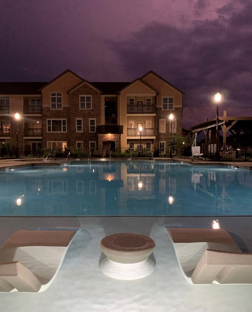 pool night at Overall Creek, Murfreesboro