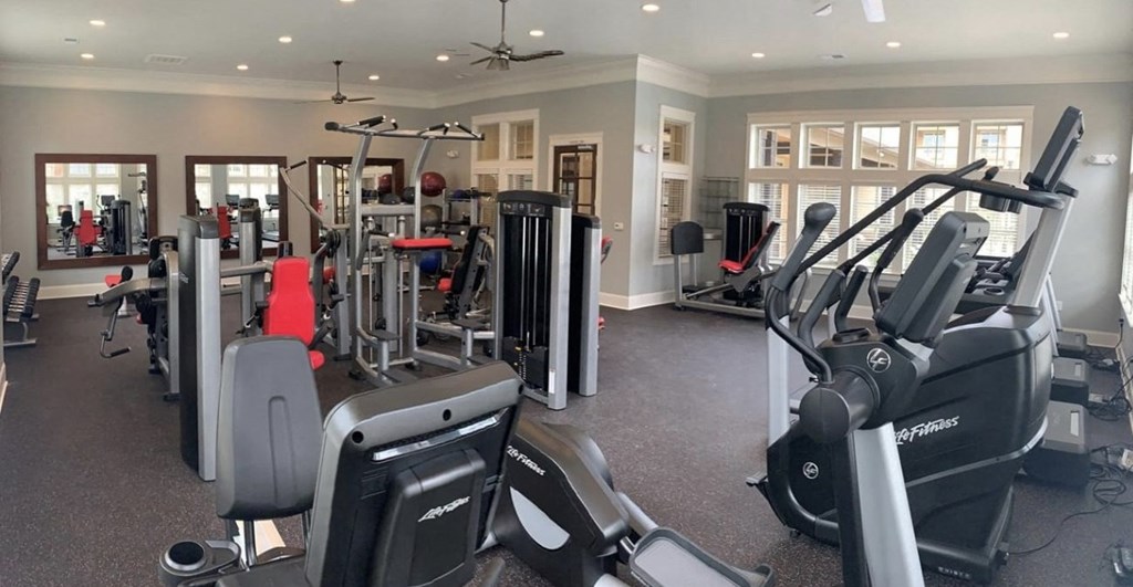 Fitness Center Equipment at Overall Creek, Murfreesboro