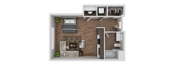 S1 Floor Plan at Novi Rise, Concord, NC