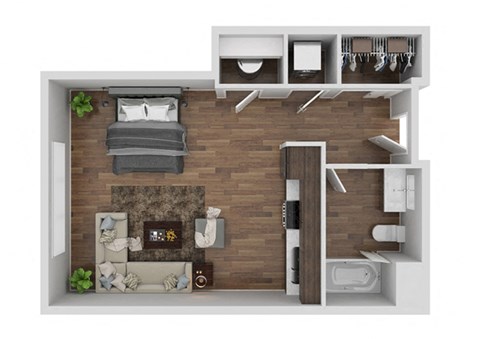 S2 Floor Plan at Novi Rise, Concord, 28205