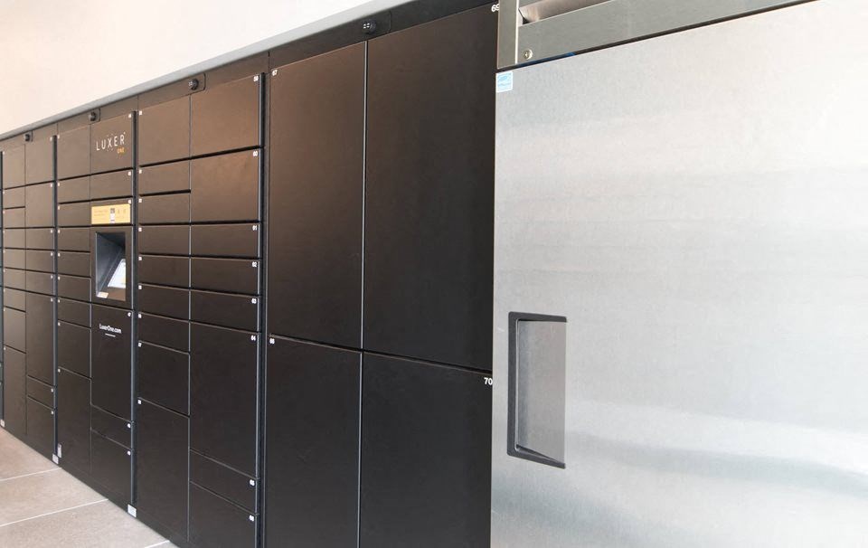 Mailroom at Vida Kannapolis, Kannapolis, NC