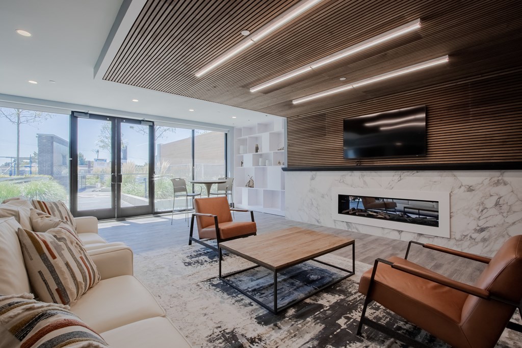 Resident Lounge at The Rail at Red Bank, Red Bank, NJ, 07701