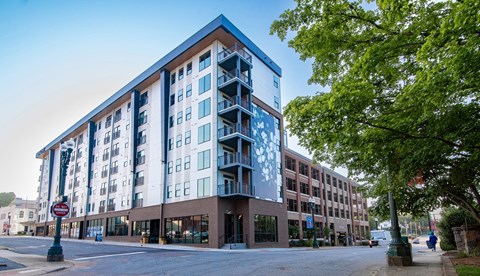Building Exterior View at Novi Flats, Concord, North Carolina