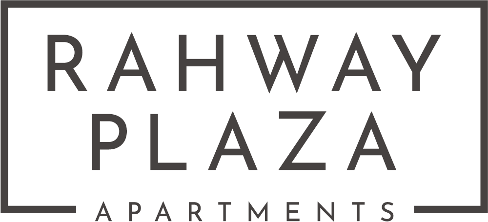 a font apartments on a black background