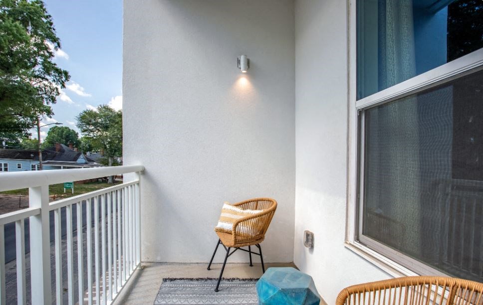 Balcony at Vida Kannapolis, Kannapolis, NC