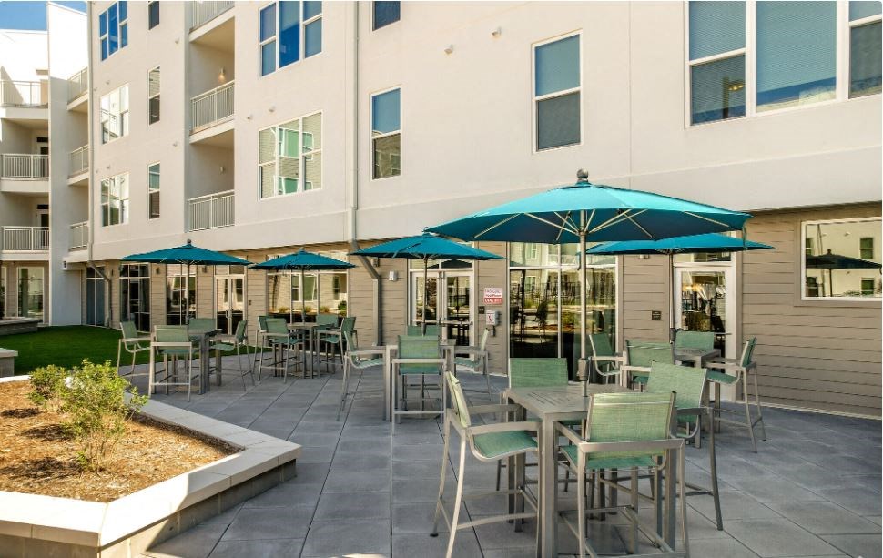 Outdoor Shaded Chairs at Vida Kannapolis, Kannapolis