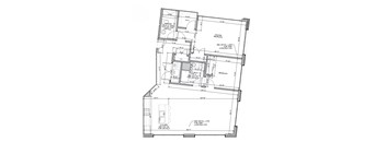 2 bed 2 bath F at Crossroads 389 Apartments, New Jersey, 07601