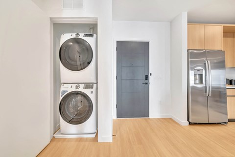 Stacked Washer and Dryer
