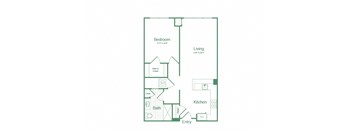 One Bedroom A1
