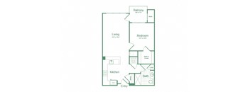 One Bedroom A2