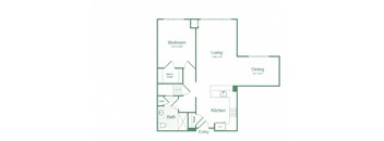 One Bedroom A3