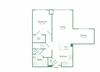 One Bedroom A3